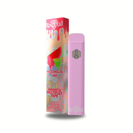 2.2g Exodus Amanita + HHC Blend Multiplex Disposable Vape - Watermelon Lime