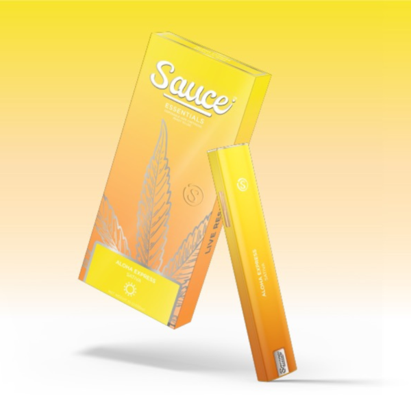 * 1.25G Sauce Essentials Island Vibes in Every Puff -  Aloha Express – Sativa Live Resin Vape