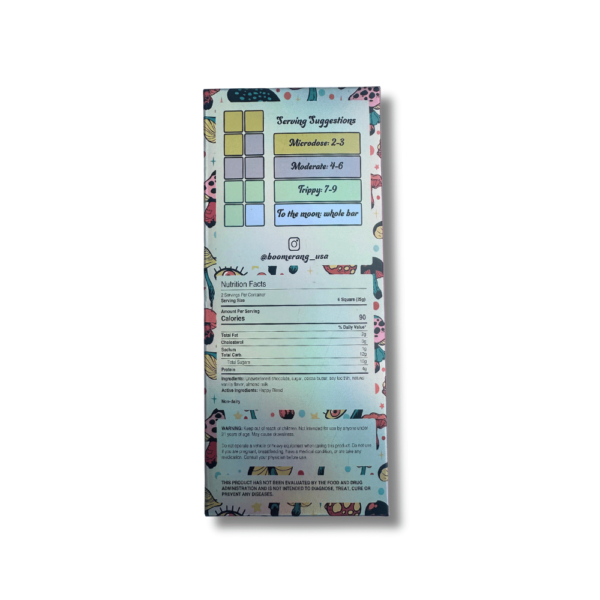 4g Boomerang Dairy-Free Belgian Milk Chocolate Mushroom Bar - Image 3