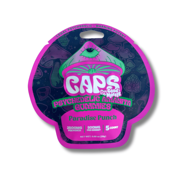 2.5g Caps Psychedelic Amanita Gummies - Paradise Punch