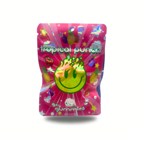 4g Happy Bars Mushroom Gummies - Tropical Punch