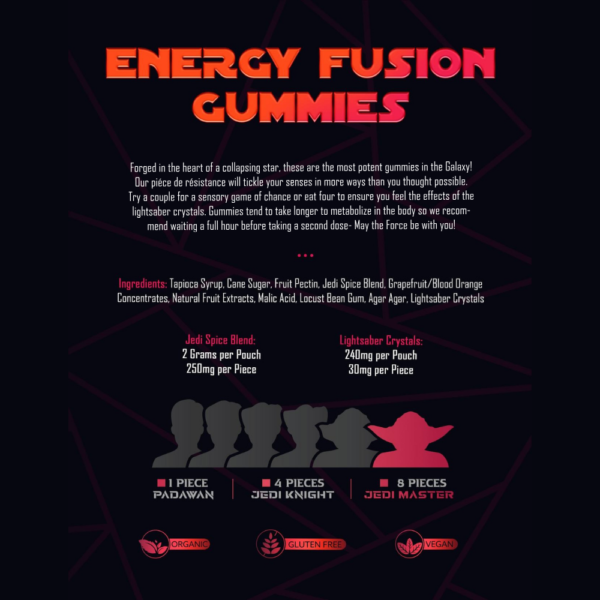 2g/2mg Jedi Mind Tricks Mixed Citrus Fusion Gummies - Image 6