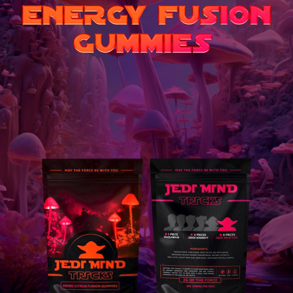 2g/2mg Jedi Mind Tricks Mixed Citrus Fusion Gummies - Image 5