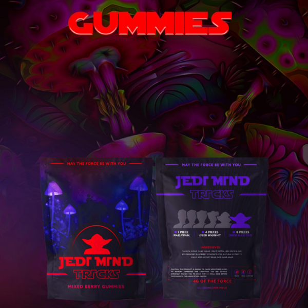 4G Jedi Mind Tricks Mixed Berry Gummies - Image 5
