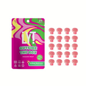 5g LYT Mushroom Gummies - Outside the Box Dragon Fruit