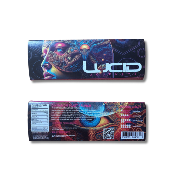 4g Lucid Journey White Chocolate Bar (Cinnamon Toast Crunch)