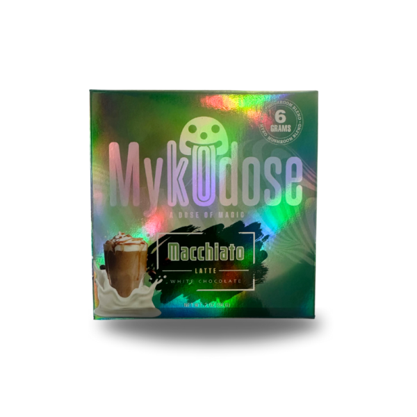 6g Mykodose Macchiato Latte White Chocolate Bar - Image 4
