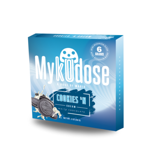 6g Mykodose Cookies n' Cream White Chocolate Bar