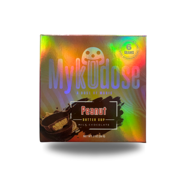 6g Mykodose Peanut Butter Cup Milk Chocolate Bar - Image 3