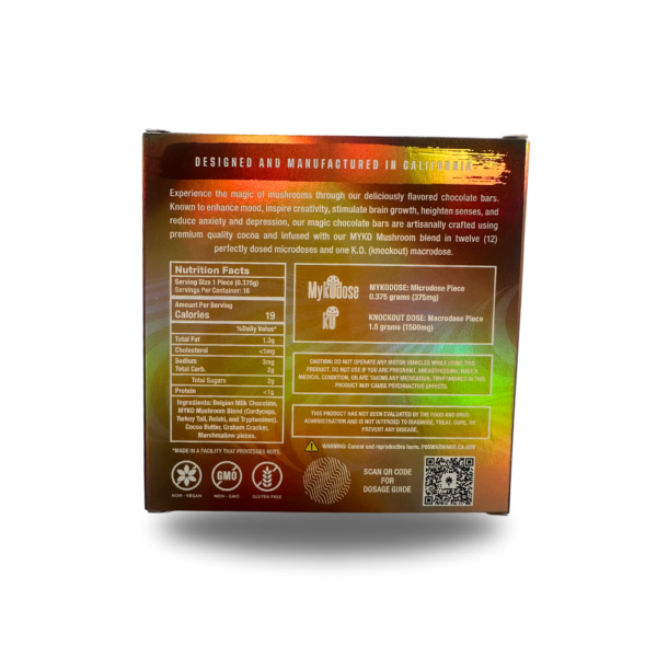 6g Mykodose Toasted Marshmallow Milk Chocolate Bar - Image 4