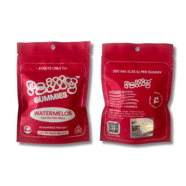 4g Psilly Microdose Gummies - Watermelon - Image 5