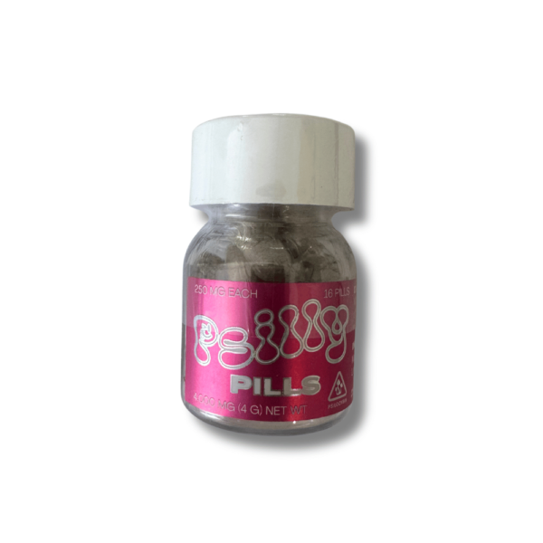 Psilly Mushroom Capsules - 250mg (16 count) - Image 3