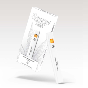 1G Sauce Classics Hybrid Distillate Vape -  Super White Widow Vape