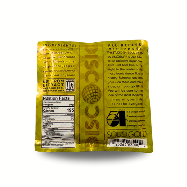 4g Solid Gold Peanut Butter Studio54 Disc by discOdisc - Image 3