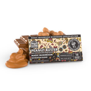 TRĒ House Magic Mushroom Chocolate Bar - Peanut Butter Milk Chocolate