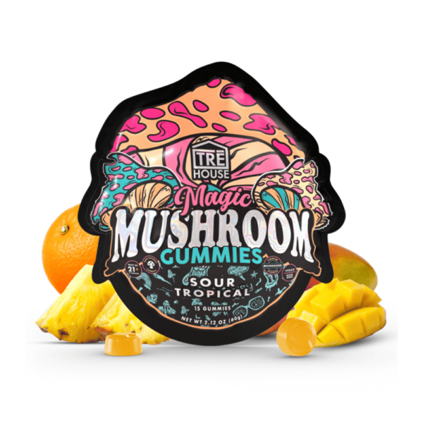 TRĒ House Magic Mushroom Gummies - Sour Tropical