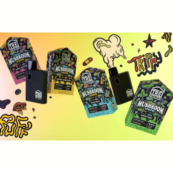 2g TRĒ House Microdose Magic Mushroom Vape Pen - Pink Lemonade - Image 3