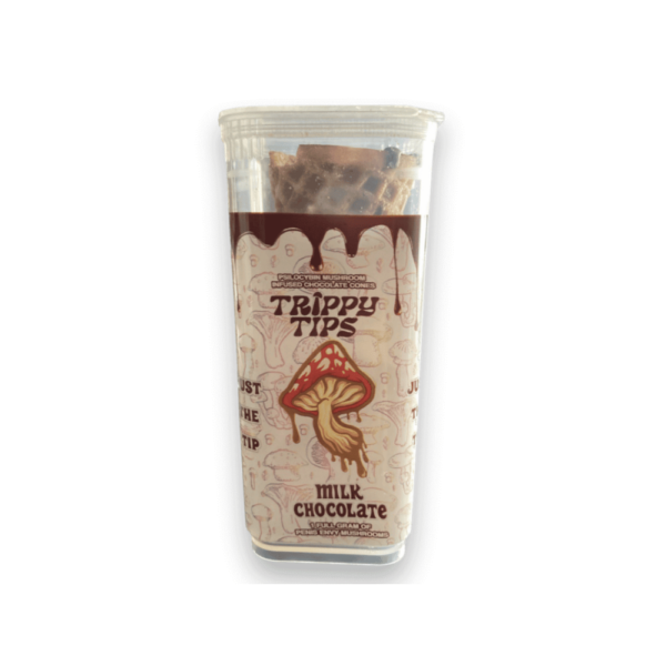 1g Trippy Tips Waffle Cone (Milk Chocolate) - Image 3