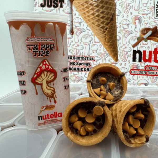 1g Trippy Tips Waffle Cone (Nutella) - Image 3