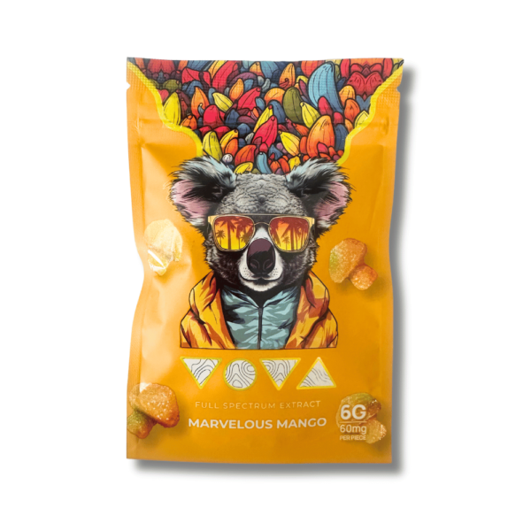 6g VOVA Mushroom Gummies - Magnificent Mango