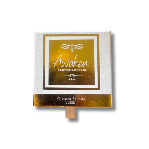 4g Awaken Superfood Chocolate Bar - Golden Enigma Blend - Toffee