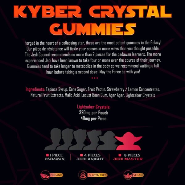 320mg Jedi Mind Tricks Mixed Kyber Crystal Gummies - Image 4