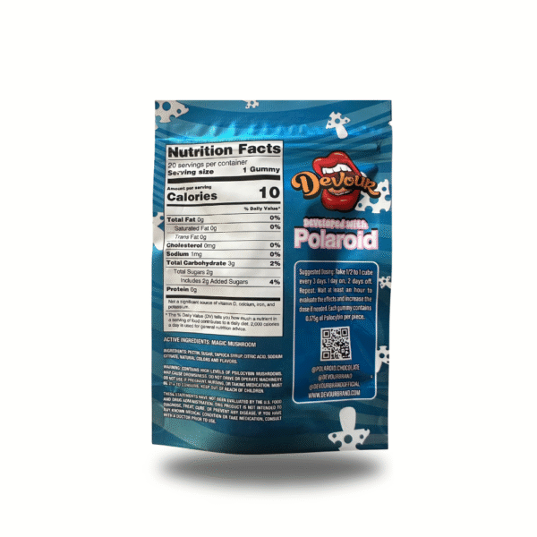 1.5g Devour Microdose Gummies - Blueberry - Image 3