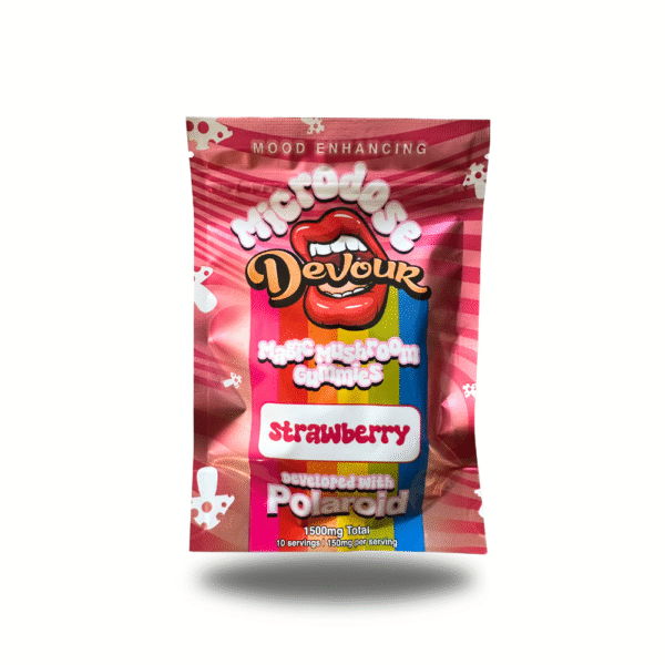 1.5g Devour Microdose Gummies - Strawberry