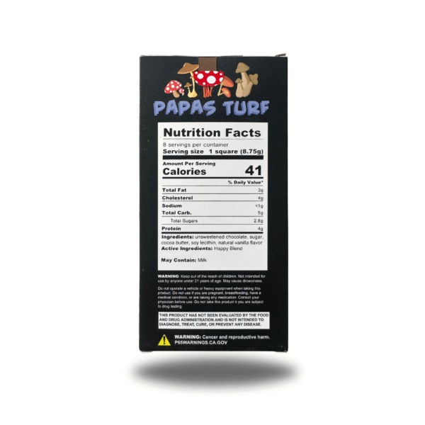 4g Papa's Turf Chocolate Bar - Image 3