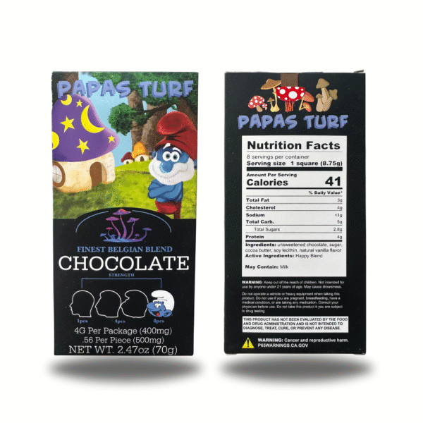 4g Papa's Turf Chocolate Bar - Image 4