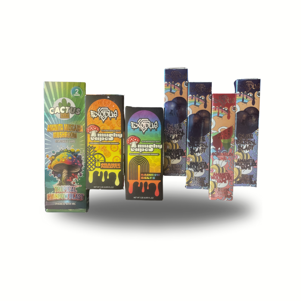 2g Amanita Mushroom Vapes - Misc