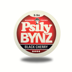 3.5g Psily Bynz Pouches - Kali Kaps - Black Cherry