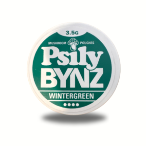 3.5g Psily Bynz Pouches - Kali Kaps - Wintergreen
