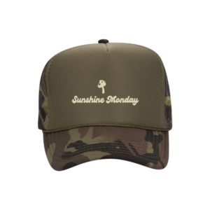 Sunshine Monday Camo Foam Trucker Hat