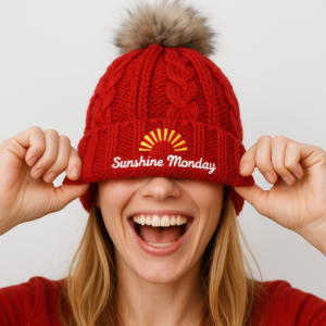 Cozy Sunshine Monday Puff Beanie
