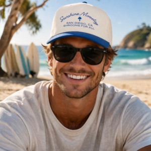 Split Vintage Baseball Hat