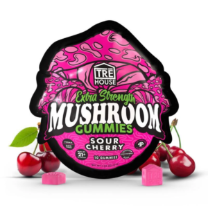 TRĒ House Extra Strength Magic Mushroom Gummies - Sour Cherry