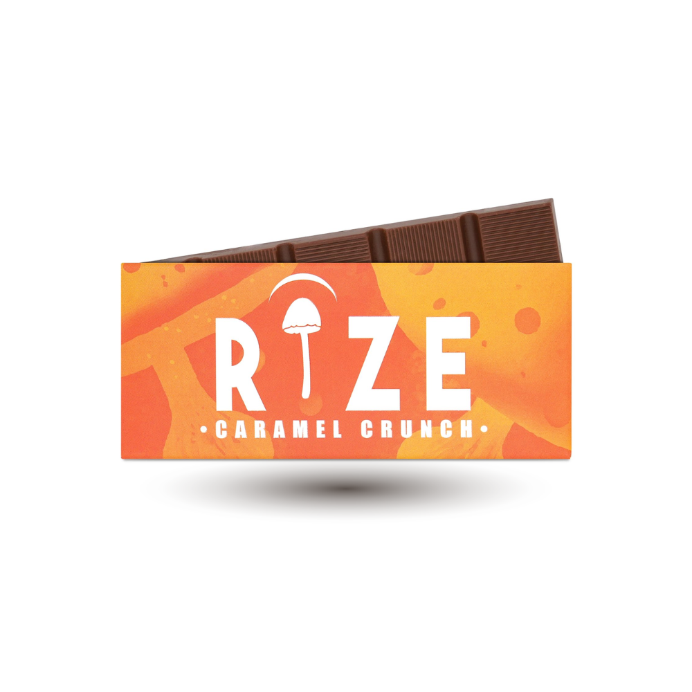 5g Rize Caramel Crunch Chocolate Bar