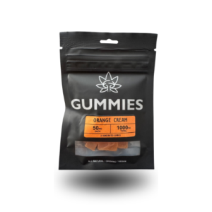 1000mg T*H*C Gummies - 50mg - Orange Cream