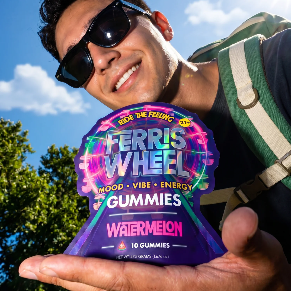 Kanna Daily Mood Gummies by Ferris Wheel - Watermelon - Image 2