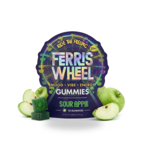 Kanna Daily Mood Gummies by Ferris Wheel - Sour Apple