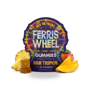 Kanna Daily Mood Gummies by Ferris Wheel - Sour Tropical