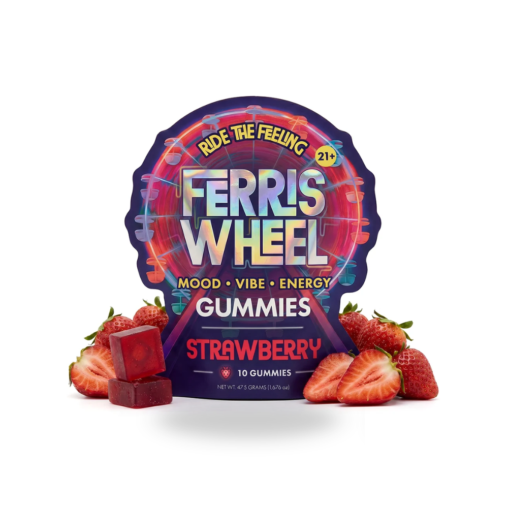 Kanna Daily Mood Gummies by Ferris Wheel - Strawberry